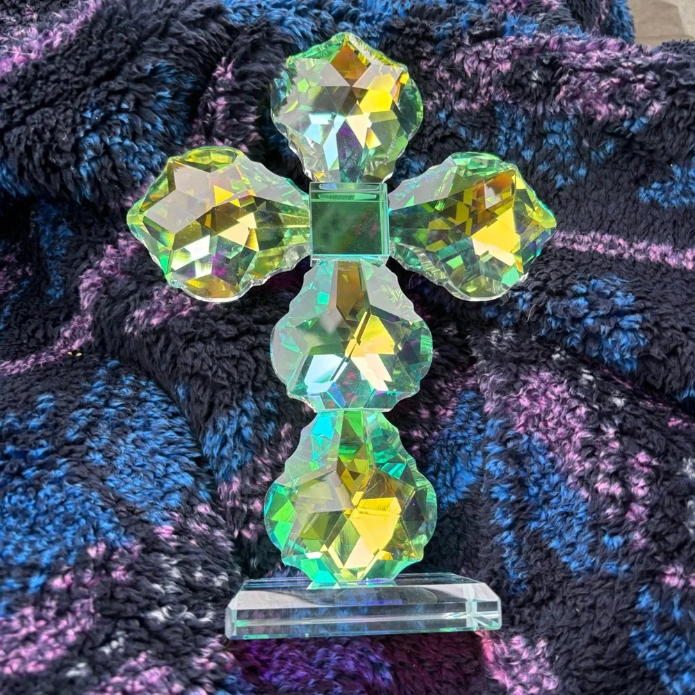 Pottery Barn crystal cross